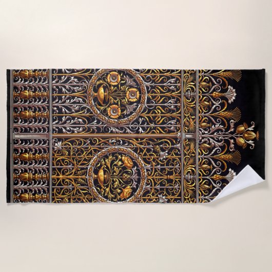 ゴールデンドアビーチタオル ビーチタオル (正面)