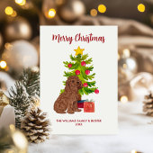 ゴールデンドゥルクリスマスカード シーズンカード