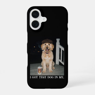 ゴールデンドゥードルの面白いミーム「オレの中にあの犬がいる」 iPhone 16ケース