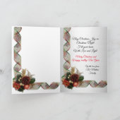 ゴールデンドゥードルクリスマスパピーの挨拶 シーズンカード (内部)