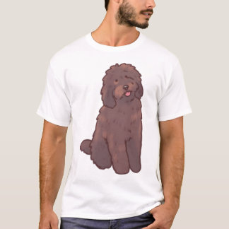 ゴールデンドゥードル犬の魔法 Tシャツ