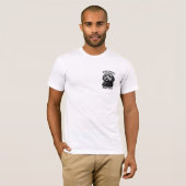 ゴールデンドゥードル Less People More Dogs Tシャツ (正面フル)