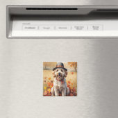 ゴールデンドゥールイン紅葉感謝祭アート マグネット (インサイチュ (食洗機))