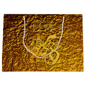 ゴールデンドッグイヤー中国のペーパーカットL抱き枕 ラージペーパーバッグ (正面)