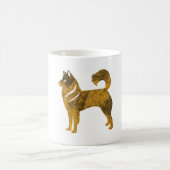 ゴールデンドッグマ中国のグ新年 コーヒーマグカップ (中央)