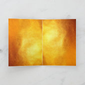 ゴールデンドッグ年中国の紙のグリーティングカード シーズンカード (内部)