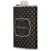 ゴールデンドット フラスク (左)