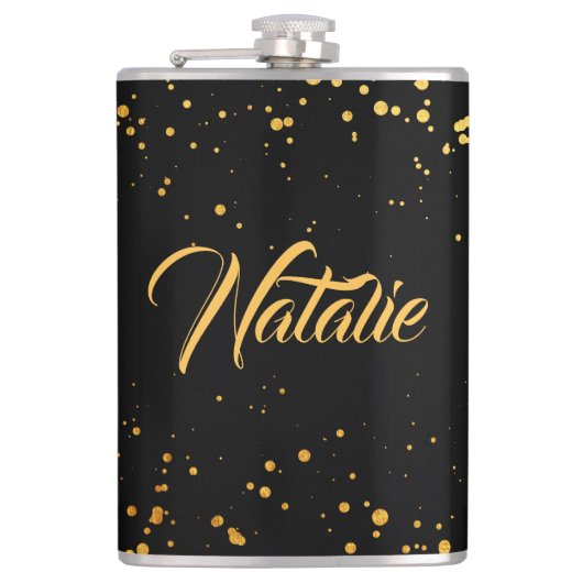 ゴールデンドット フラスク (正面)