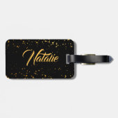 ゴールデンドット ラゲッジタグ (裏面横)