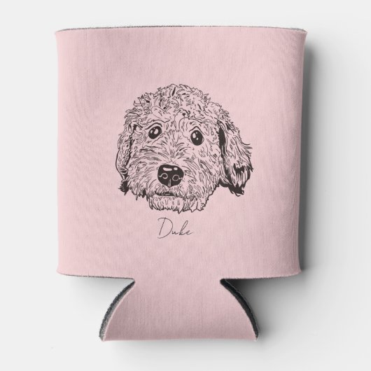 ゴールデンドドルラインスケッチクーラーボックス 缶クーラー (正面)