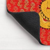 ゴールデンドラゴンオンレッド マウスパッド (コーナー)