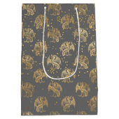 ゴールデンドラゴンズとスター ミディアムペーパーバッグ (裏面)