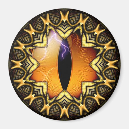 ゴールデンドラゴンズアイ マグネット (正面)