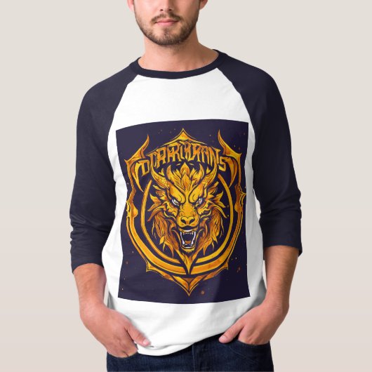 ゴールデンドラゴンズバスケットボールロゴ Tシャツ (正面)