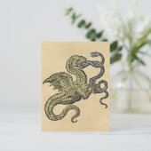 ゴールデンドラゴンファイティングスネーク ポストカード (スタンド正面)