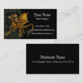 ゴールデンドラゴンファンタジー名刺 名刺 (正面/裏面)