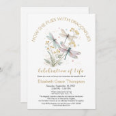 ゴールデンドラゴンフライ・セレブレーション・オブ・ライフ 招待状 (正面/裏面)