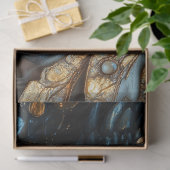 ゴールデンドラゴン魅惑の女性のファンタジーデコパージュ 薄葉紙 (ギフト)