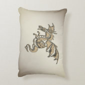 ゴールデンドラゴン アクセントクッション (裏面(縦))