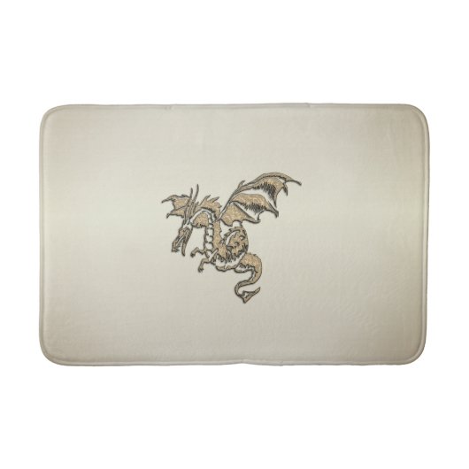 ゴールデンドラゴン バスマット (正面)