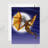 ゴールデンドラゴン ポストカード (正面/裏面)