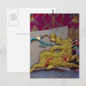 ゴールデンドラゴン ポストカード (正面/裏面)