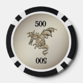 ゴールデンドラゴン ポーカーチップ (裏面)