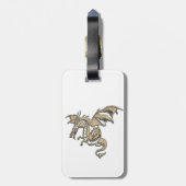 ゴールデンドラゴン ラゲッジタグ (裏面縦)