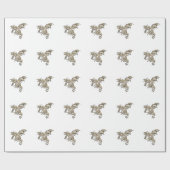 ゴールデンドラゴン ラッピングペーパー (フラット)