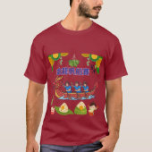 ゴールデンドラゴン+レガッタ+マロン Tシャツ (正面)