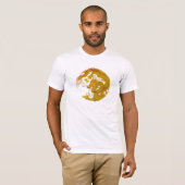 ゴールデンドラゴンTシャツ (008) Tシャツ (正面フル)