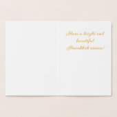 ゴールデンドリードル 箔カード (内部)