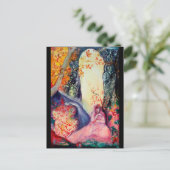 ゴールデンドリームヨガメディテーション禅園 インビテーションポストカード (スタンド正面)