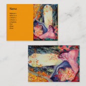 ゴールデンドリーム/オリエンタルデイスパトリートメント，オレンジ 名刺 (正面/裏面)