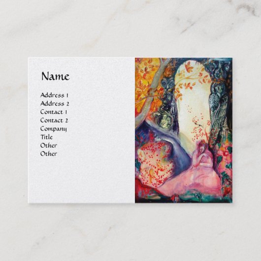 ゴールデンドリーム/オリエンタルデイスパトリートメント，パール 名刺 (正面)