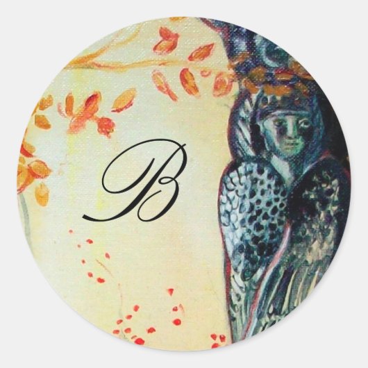 ゴールデンドリーム，モノグラム ラウンドシール (正面)