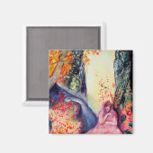 ゴールデンドリーム/ヨガ瞑想禅園 マグネット (正面/裏面)