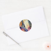 ゴールデンドリーム/ヨガ瞑想禅園 ラウンドシール (封筒)