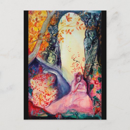 ゴールデンドリーム / ヨガ瞑想禅庭園 ポストカード (正面)