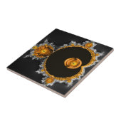 ゴールデンドリーム。有名な完全なマンデルブロットセット タイル (側面)