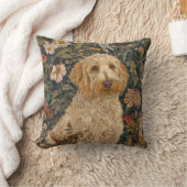 ゴールデンドルガーデンタペストリー誕生日パーティー クッション (ブランケット)