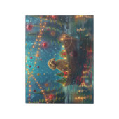 ゴールデンドルクリスマスフェスティバル航海 ノートパッド (回転)