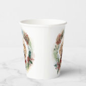 ゴールデンドルクリスマスリースフェスティバルカップ 紙コップ (右)