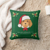 ゴールデンドルクリスマス装飾用クッション クッション (ブランケット)