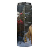 ゴールデンドルスノーリースレイクリスマスデコール タンブラー (裏面)