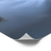 ゴールデンドルスノーリースレイクリスマスデコール ポスター (角)