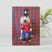 ゴールデンドルトイソルジャーホリデークリスマスカード シーズンカード (スタンド正面)