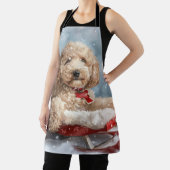 ゴールデンドルドッグクリスマスフェスティバル エプロン (インサイチュ)