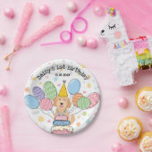 ゴールデンドルドッグバースデーパーティー紙プレート ペーパープレート (パーティー)