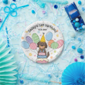 ゴールデンドルドッグバースデーパーティー紙プレート ペーパープレート (パーティー)